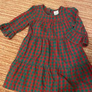 Hanna Andersson Christmas plaid dress